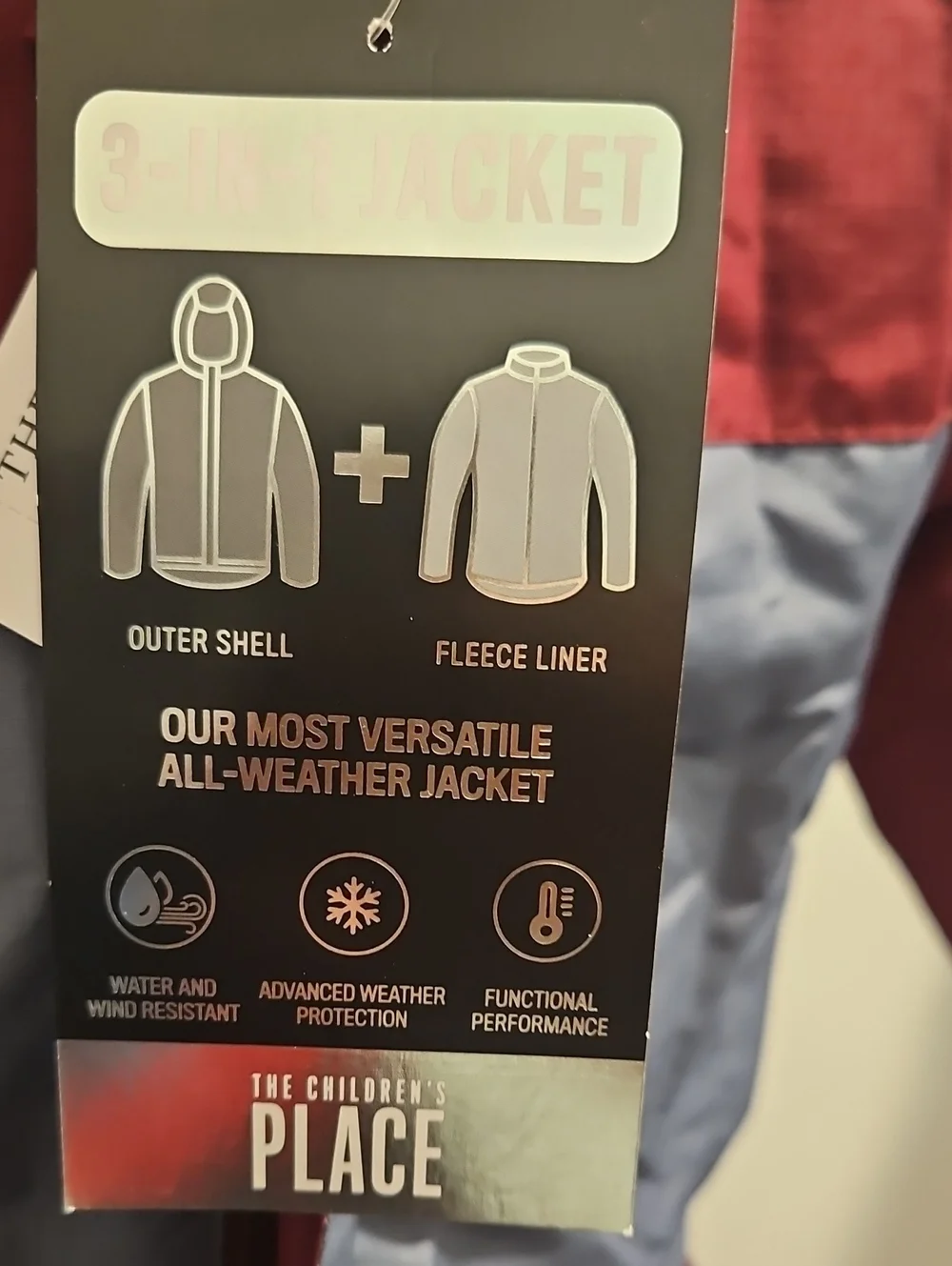 Children's Place 3-in-1 Cold Weather Jacket